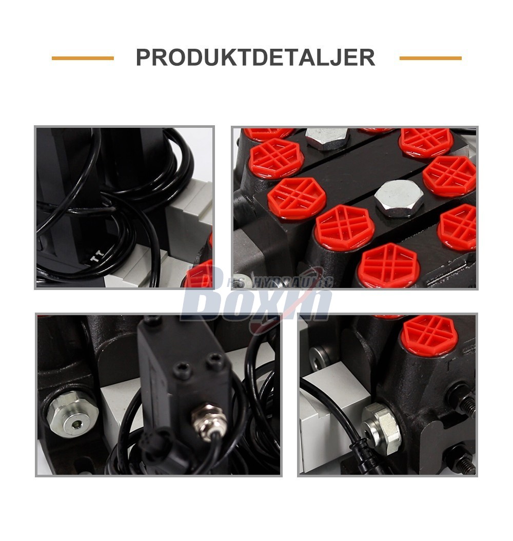 Sectional Control Valve DCV100 with Electric Motor Actuator
